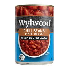 10040 WYLWOOD  Chili Beans 15.5 OZ 24/PK
