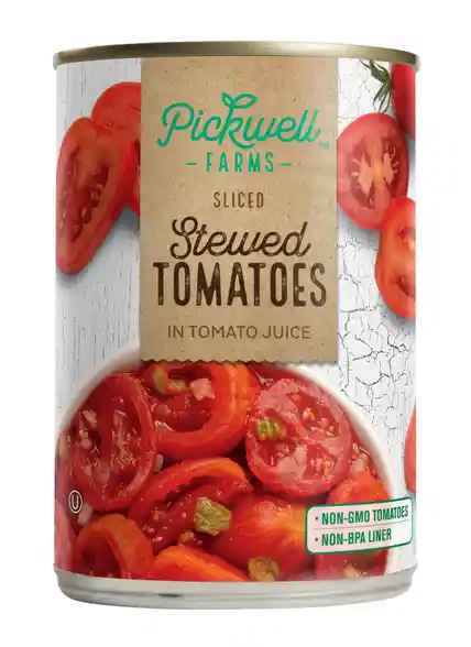 16270 SLICED STEWED TOMATOES 14.5 OZ 24/PK