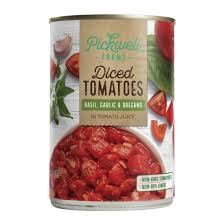 10512 DICED TOM-BASIL/GRLC/OREG 14.5 OZ 24/PK
