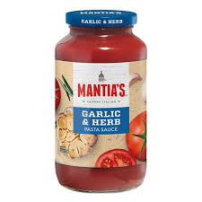 18385 GARLIC HERB PASTA SAUCE 24 OZ 12/PK