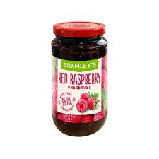 34298 RED RASPBERRY PRESERVES 18 OZ 12/PK