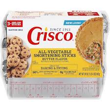 91505 CRISCO BUTTER SHORT STICKS 20 OZ 12/PK