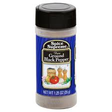 78700 SPICE SUPRM GRND BLCK PEPPER 3 OZ 12/PK
