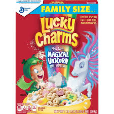 84790 GEN MILLS LUCKY CHARMS 18.6 OZ 122/PK