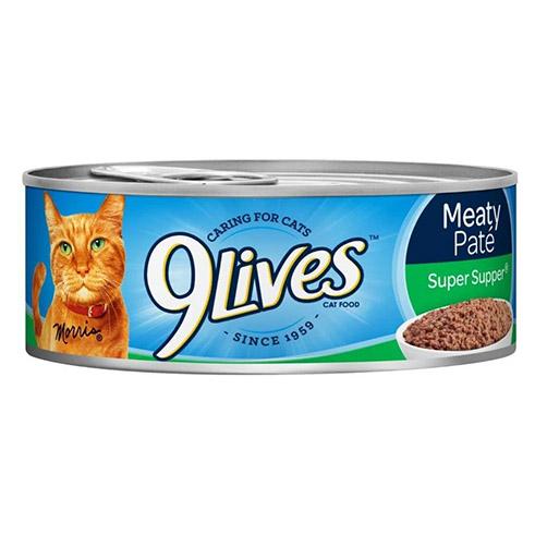 46871 9 LIVES SUPER SUPPER SGL 5.5 OZ 24/PK