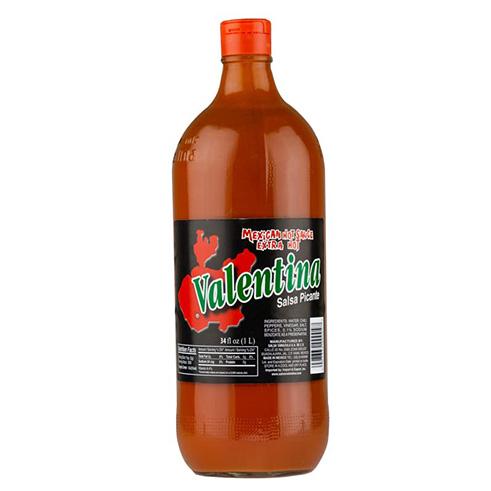 57154 VALENTINA BLACK HOT SAUCE 34 OZ 12/PK