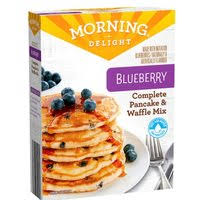 34546 BLUEBERRY PANCAKE MIX BOX 28 OZ 12/PK
