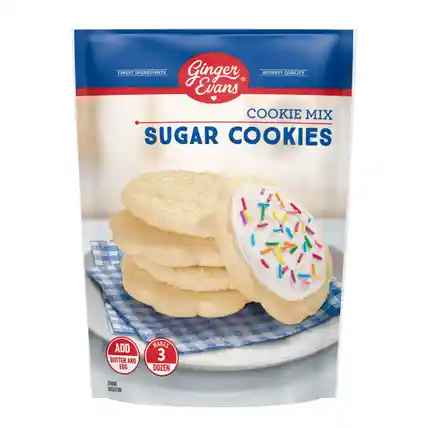 90698 SUGAR COOKIE POUCH MIX 17.5 OZ 12/PK