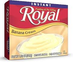 637 ROYAL INSTNT BAN CRM PUDDING 1.85 OZ 12/PK