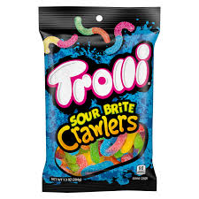 92288 TROLLI SOURBRITE CRAWLER 7.2 OZ 9/PK