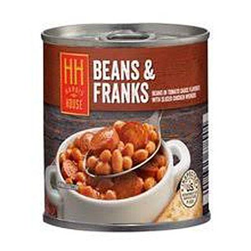 61770 BEANS & FRANKS EZ OPEN CAN 7.75 OZ 24/PK