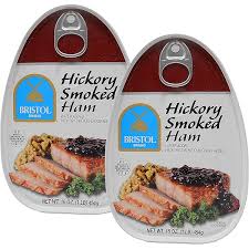 19200 BRISTOL CANNED HAM HICKORY 16 OZ 8/PK