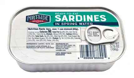 36224 SARDINES IN SPRING WATER 3.75 OZ 24/PK
