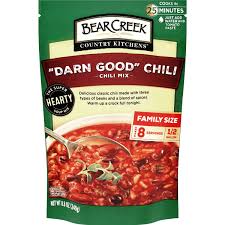 34276 BEAR DARN GOOD CHILI SOUP 8.8 OZ 6/PK