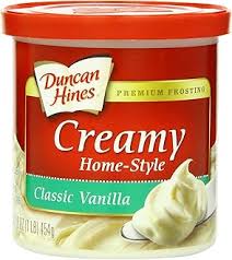 20884 DH VANILLA FROSTING 16 OZ 8/PK