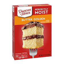 31753 DH BUTTER GOLD CAKE MIX 15.25 OZ 12/PK