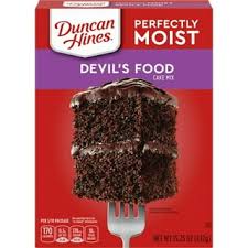 20826 DH DEVILS FOOD CAKE MIX 15.25 OZ 12/PK