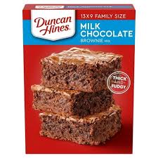 19552 DH MILK CHOC BROWNIE MIX 18 OZ 12/PK