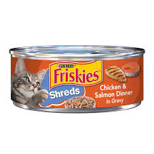 13901 FRISKIES SHREDS CHKN SALMON 5.5 OZ 24/PK