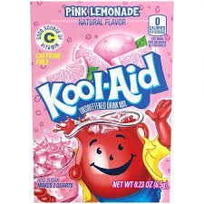 8775 KOOL-AID 2 QT PINK LEMONADE 0.23 OZ 192/PK