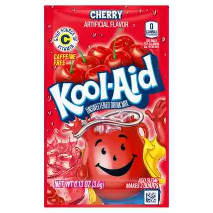8767 KOOL-AID 2QT CHERRY 0.13 OZ 192/PK