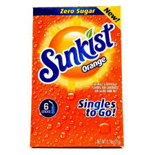 15883 SUNKIST ORANGE TOGO 6CT 0.74 OZ 12/PK