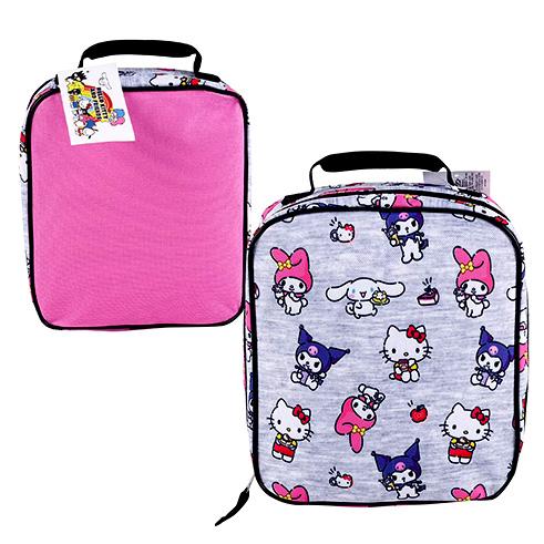 83886-LUNCH BAG,9.5"RECT HELLOKITTY&