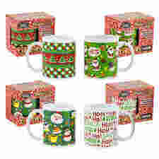 81560X-MUG,11oz/320ml CERAMIC XMAS 4A