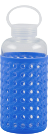 76643-WATER BOTTLE,32ozBLUE RATTAN T
