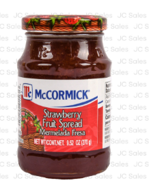 125357 MCCORMICK STRAWBERRY FRUIT SPREAD 9.52 OZ
