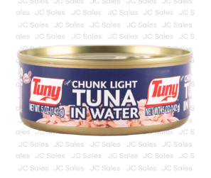 298052 TUNY JUMBO TUNA IN WATER 5 OZ/24
