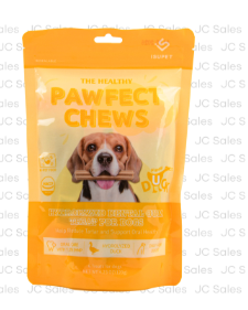 533121 PAWFECT DOG CHEWS DUCK 4.23 OZ/24