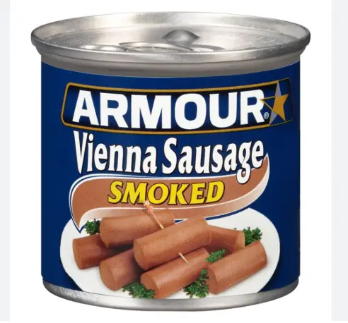 130825 ARMOUR VIENNA SAUSAGE SMOKED 4.6 OZ/24