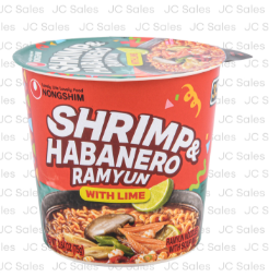 130957 NONGSHIM SHRIMP HABANERO RAMYUN 2.64 OZ/6