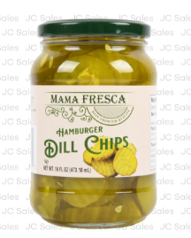 131101 MAMA FRESCA HAMBURGER DILL CHIPS 16 OZ/6