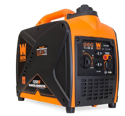 1250 watt gasoline generator