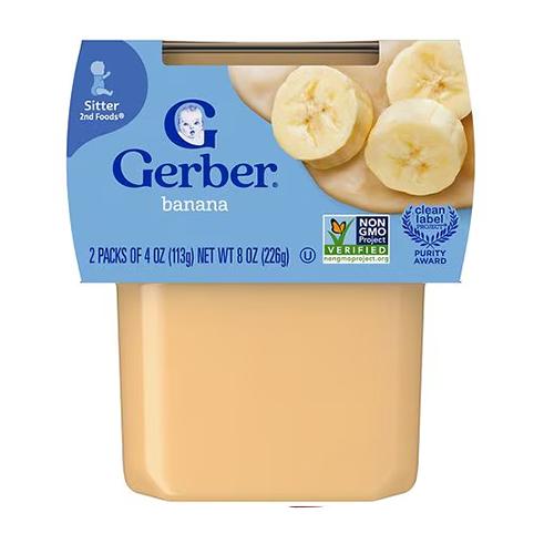 [295348] 54223/7655 2ND FD FRUITS  BANANA 8/2/4OZ