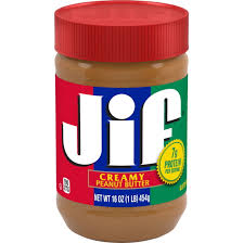 [310936] 58381/118543 - JIF CREAMY PEANUT BUTTER 16oz