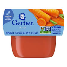 [315957] 54227/7650 2ND FD VEGETABLE CARROTS 8/2/4OZ