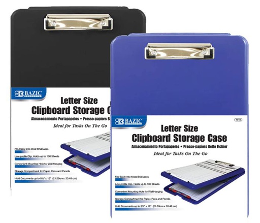 [328393] 1810- BAZIC Clipboard Storage Case 12/cs
