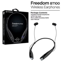[364395] DV-HYPERGEAR FREEDOM BT100 WIRELESS EARPHONES BLACK