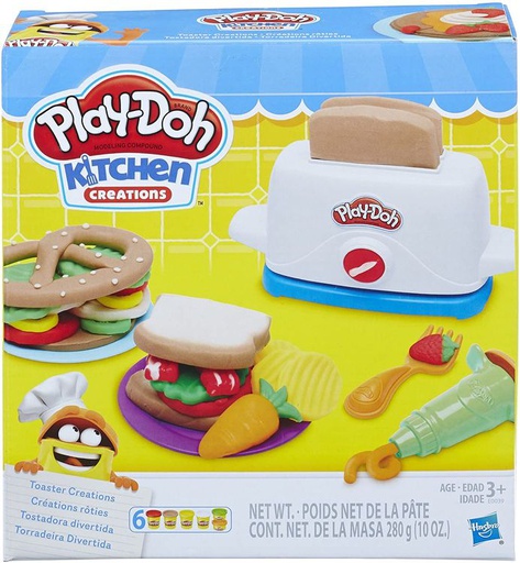 [364793] 43513-PLAY-DOH KITCHEN CREATIONS TOASTER CREATIONS