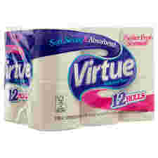 [390953] 74959-VIRTUE BATH TISSUE 12 PK 225 CT 2 PLY SCENTED