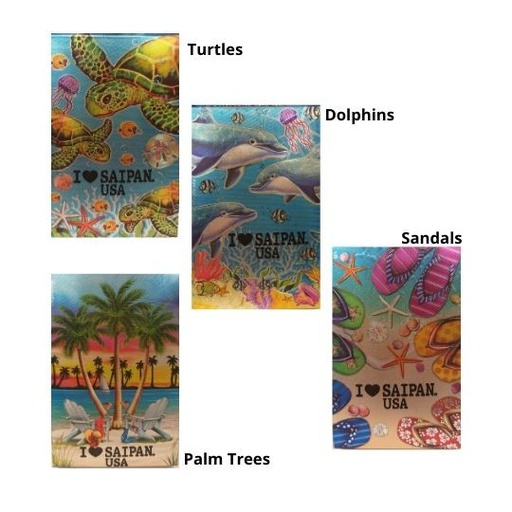 [406112] 78253-Sandals Foil Playing Cards