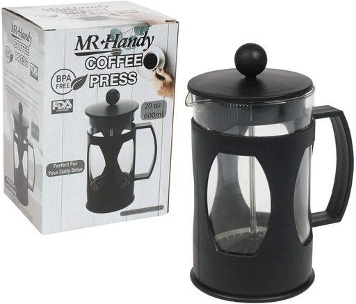 [408082] 24696-COFFEE MAKER 20ozBLK  FRENCH P