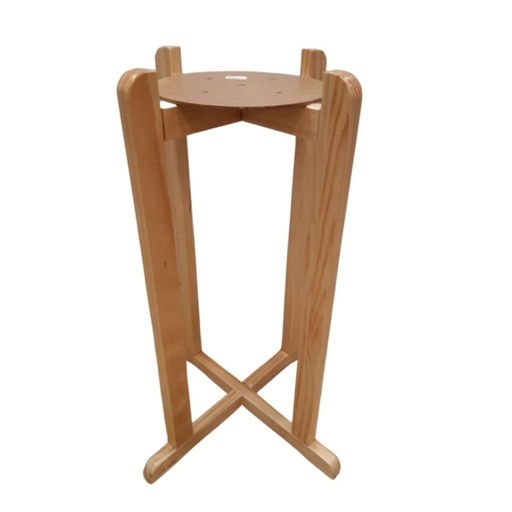 [408040] SF310-GW - 27'' WOOD FLOOR STAND NATURAL VARNISH -SINGLE PAC