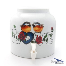 [413580] DD013-Love Birds 2.5g Porcelain Dispenser