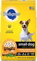 [413623] B0029NR3XS-PEDIGREE SMALL DOG ADULT COMPLETE NUTRION ROASTED CHICKEN 15.9 POUNDS