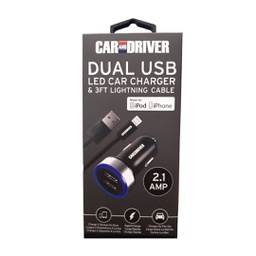 [416132] D-CAD-ZCAR8PINDUAL LIGHTNING CAR CHARGER