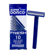 [411794] 10095H RAZOR,10PK TWIN BLD DORCO-KOR 7109/TD-